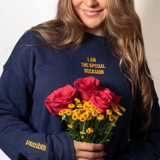 I AM THE SPECIAL OCCASION Crop Sweatshirt