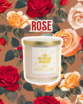 I am the Special Occasion - Rose Soy Candle