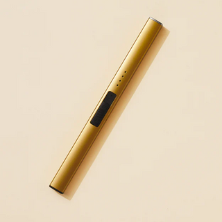 Gold slim electric lighter