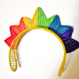 Rainbow Handmade Crown